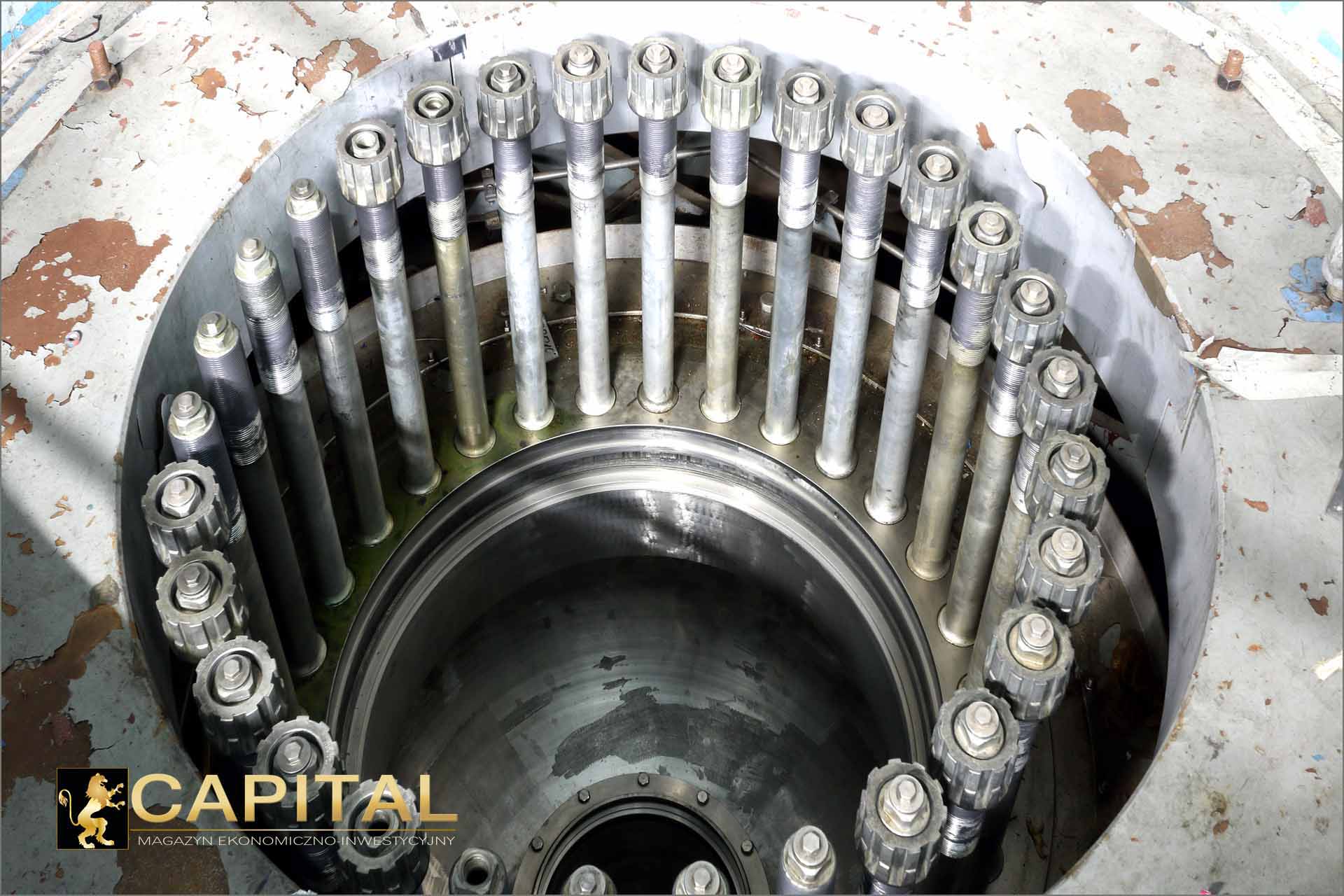 Francja Atom elektr Capital Magazyn